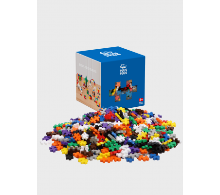 Cubo de Piezas: Basic 600 piezas  Plus-PLus