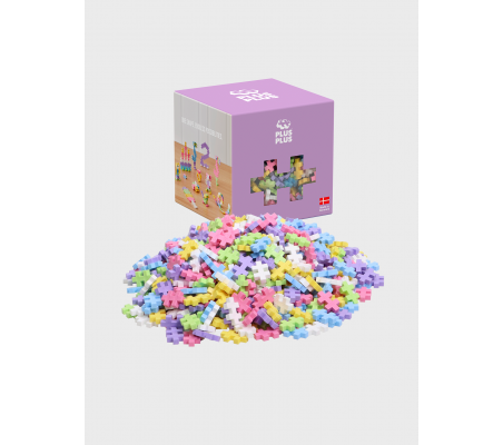Cubo de Piezas: Pastel 600 piezas  Plus-PLus