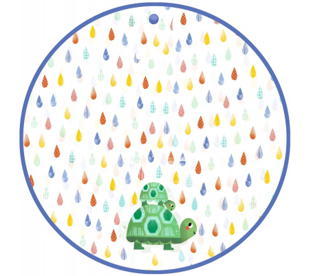 Poncho lluvia tortuga  Djeco