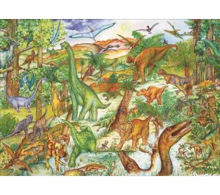 Puzzle observación Dinosaurios  Djeco
