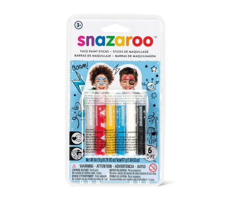 Barras de pintura facial aventura-Snazaroo