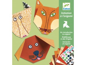 Origami animais (iniciación)-Djeco
