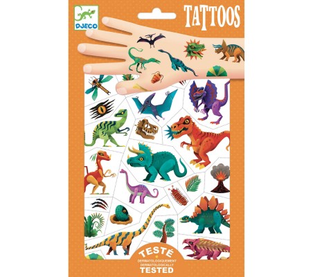 Tattoos Dinosaurios  Djeco