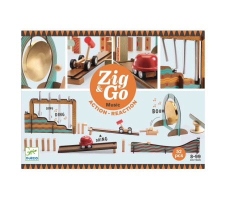 Zig & Go Music 52 piezas  Djeco