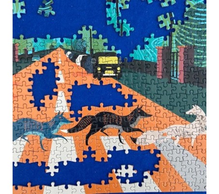 Puzzle abbey road foxes  Gibsons