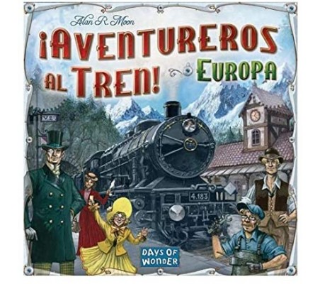 Aventureros al tren Europa  Asmodee